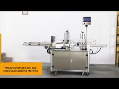 Automatische Box Ecke doppelte Seiten Versiegelung Etikettierungsmaschine
